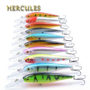 Hercules 10PCS Minnow Fishing Lure